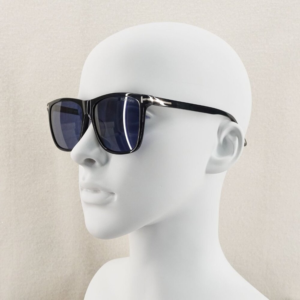 Tom Ford TF0832 Fletcher Square Sunglasses Blue Black OS - Picture 11 of 16